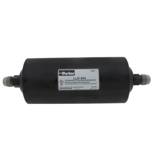 1/2" SAE Male LLD 304 Gold Label Liquid Line Filter-Drier (30 Cubic Inches)