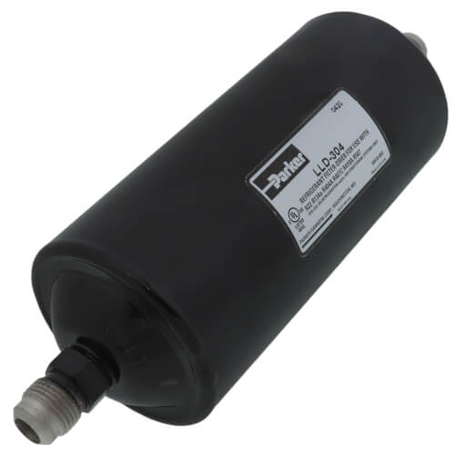 1/2" SAE Male LLD 304 Gold Label Liquid Line Filter-Drier (30 Cubic Inches)