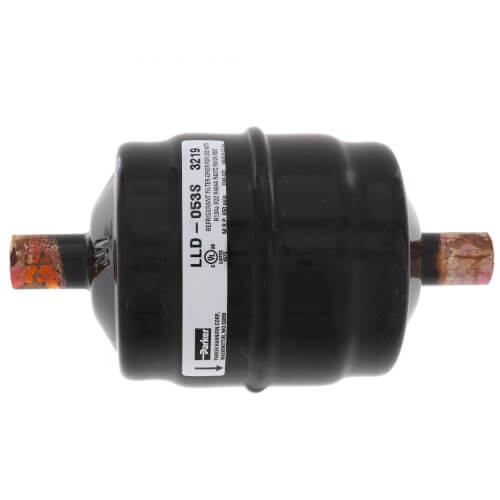 3/8" ODF LLD 053S Gold Label Liquid Line Filter-Drier (5 Cubic Inches)