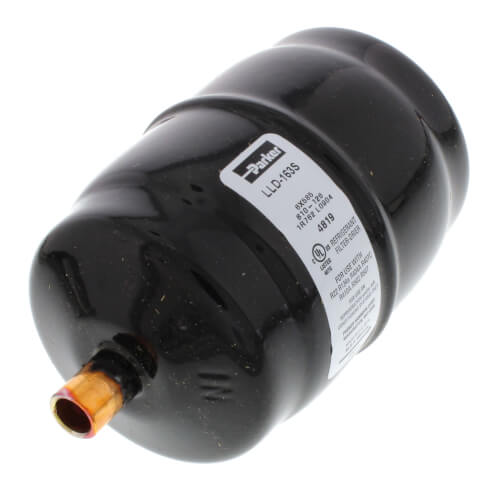 3/8" ODF LLD 163 Gold Label Liquid Line Filter-Drier (16 Cubic Inches)