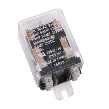 DPDT 1/8 HP Blower Relay (24v), 20G52
