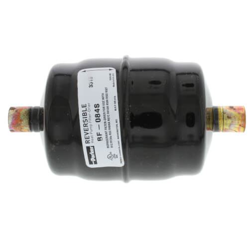 1/2" ODF Sweat BF084S Bi-Flow Liquid Line Filter-Drier (8 Cubic Inches)