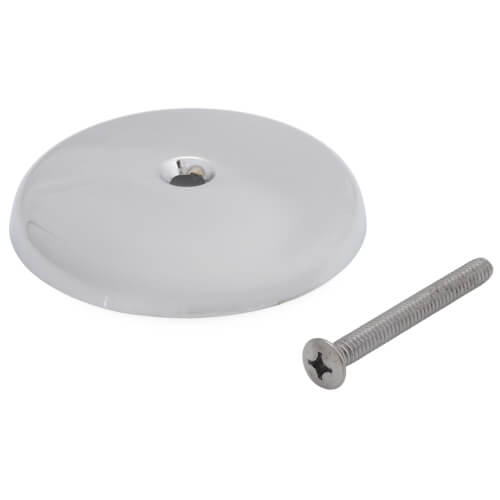 One Hole Faceplate w/ Screw (Chrome Plated)