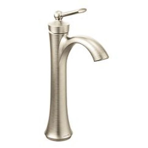 Wynford Brushed Nickel 1 Handle Vessel Bathroom Faucet