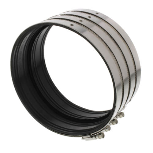 6" No Hub Coupling