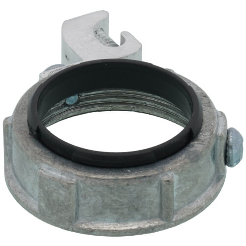 1-1/4" Zinc Die Cast Insulated Grounding Bushing w/ Lug 3 1-1/4" Zinc Die Cast Insulated Grounding Bushing w/ Lug
