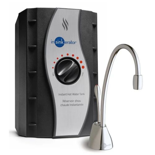 Hot Water Dispenser Tank with Chrome Faucet