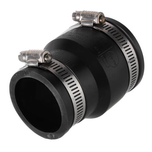 2" x 1-1/2" Rubber Coupling (Cast Iron or PVC to Cast Iron or PVC)