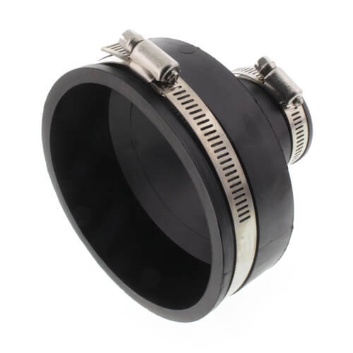 4" x 1-1/2" Rubber Coupling (Cast Iron or PVC to Cast Iron or PVC)