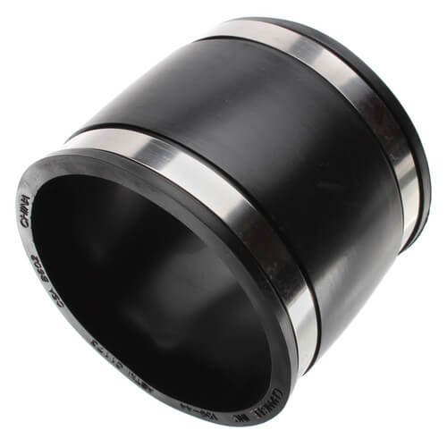4" Rubber Coupling (Cast Iron or PVC to Cast Iron or PVC)