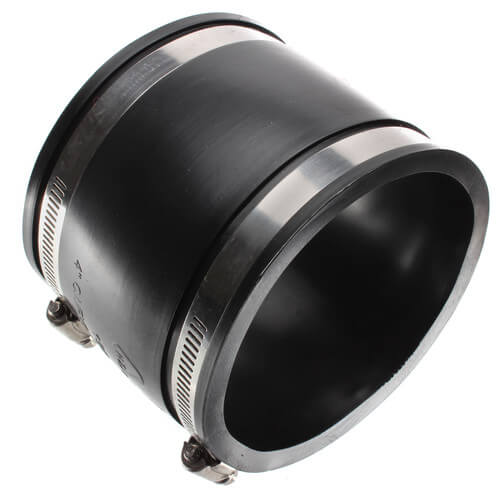 4" Rubber Coupling (Cast Iron or PVC to Cast Iron or PVC)