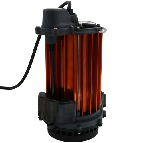 1/2 HP Automatic Aluminum Submersible Sump Pump w/ Magnetic Vertical Float Switch - 115v - 25 ft Cord