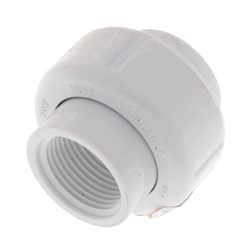 3/4" PVC Sch. 40 Female Union w/ Buna O-ring