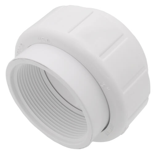 3" PVC Sch. 40 Female Union w/ Buna O-ring