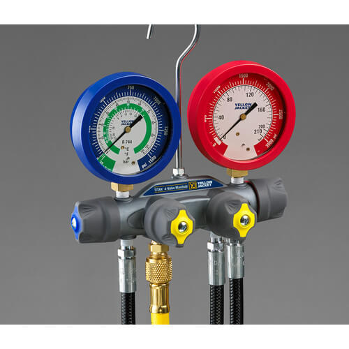 CO2 Test and Charging Manifold