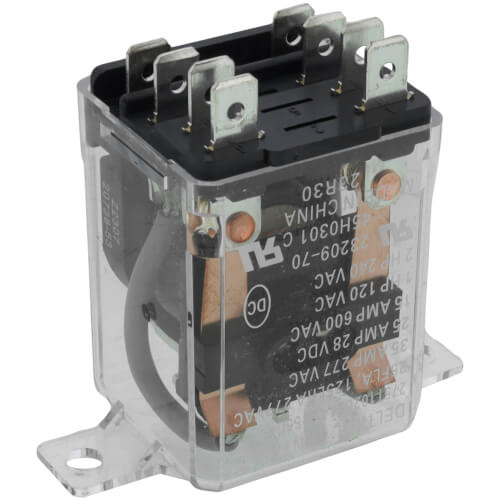Deltrol Relay 24V DPDT 275TM, 45H03