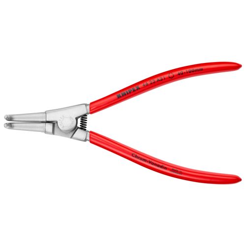8" Chrome External Circlip Pliers, 90-Degree Angle
