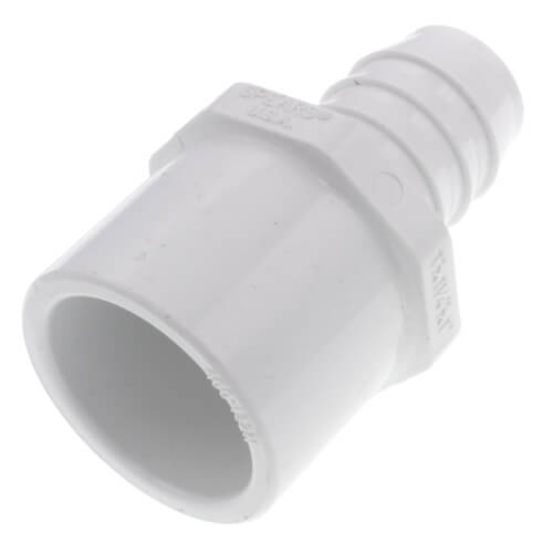 1" x 1-1/4" x 1" PVC Schedule 40 Insert x IPS Spigot x IPS Socket Adapter