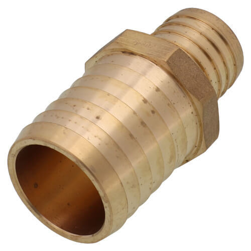 1-1/4" PEX Crimp x Insert Adapter