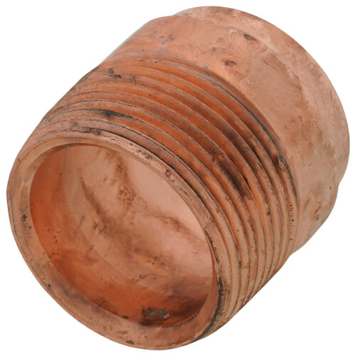 1-1/4" Copper DWV Male Adapter