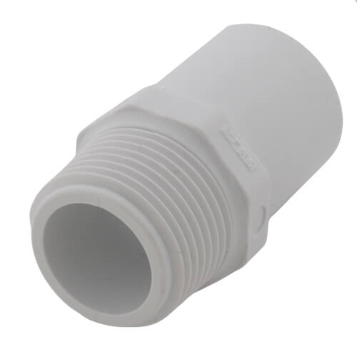 3/4" PVC Sch. 40 Spigot x Male Adapter