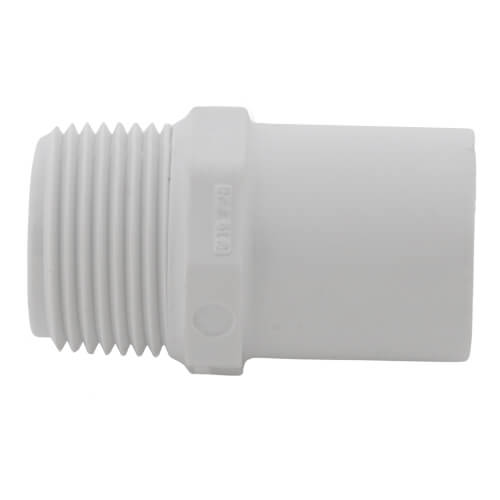 3/4" PVC Sch. 40 Spigot x Male Adapter