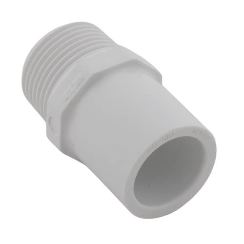 3/4" PVC Sch. 40 Spigot x Male Adapter