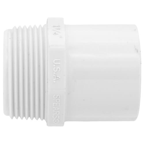 1-1/4" PVC Sch. 40 Spigot x Male Adapter