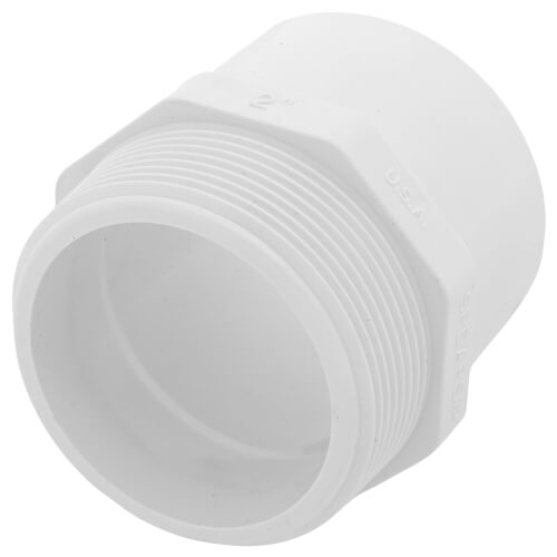 2" PVC Sch. 40 Spigot x Male Adapter