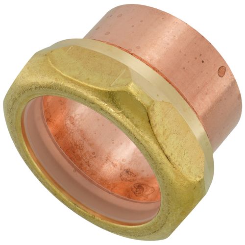 1-1/2" Copper DWV Fitting Trap Adapter (FTG x Slip Joint)