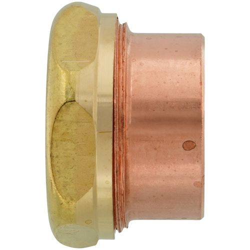 1-1/2" Copper DWV Fitting Trap Adapter (FTG x Slip Joint)