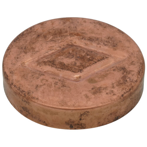 1-1/4" Copper DWV Test Cap