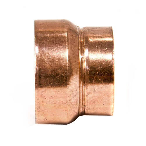 1-1/2" x 1-1/4" Copper DWV Coupling