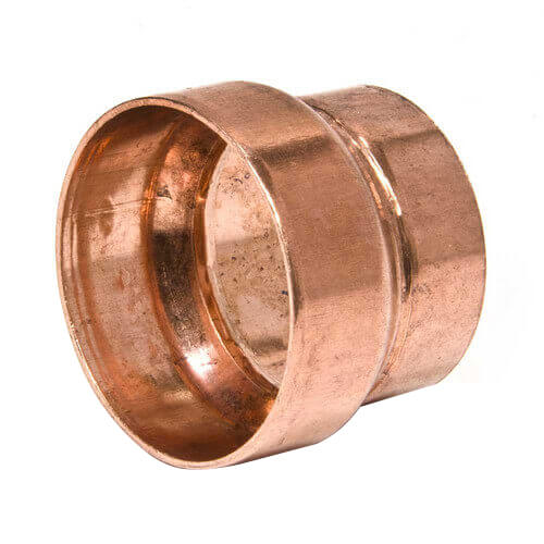 1-1/2" x 1-1/4" Copper DWV Coupling