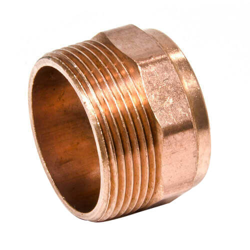 3" x 1-1/4" Copper DWV Coupling