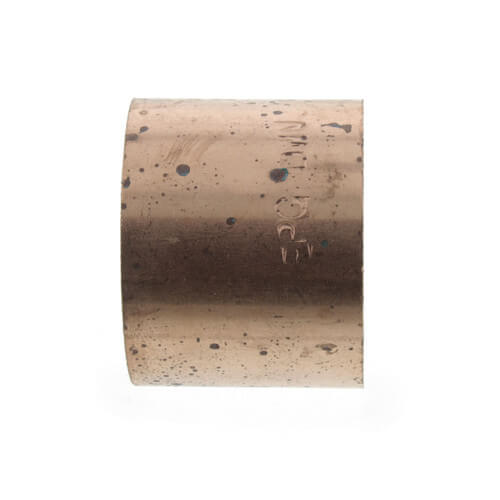 1-1/4" Copper DWV Coupling Less Stop