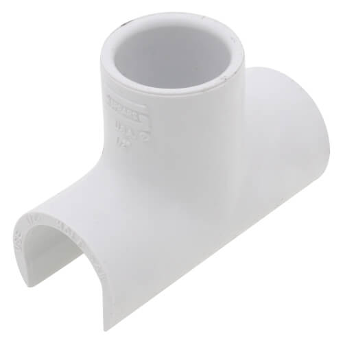 1/2" PVC Sch. 40 Snap-On Saddle (IPS O.D. x Soc)