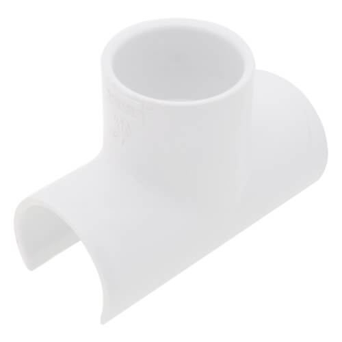 1-1/4" PVC Sch. 40 Snap-On Saddle (IPS O.D. x Soc)
