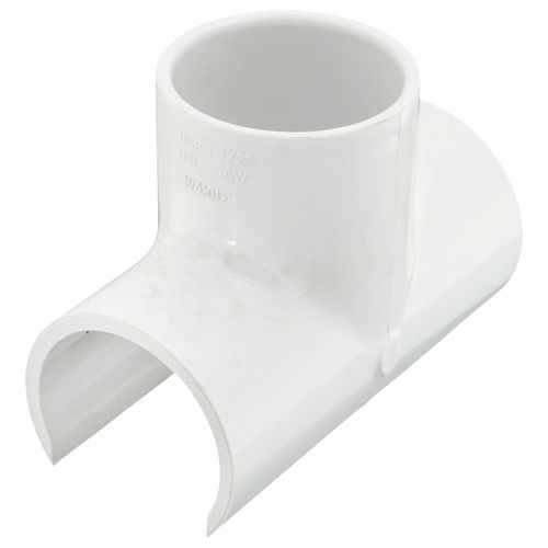 1-1/2" PVC Sch. 40 Snap-On Saddle (IPS O.D. x Soc)