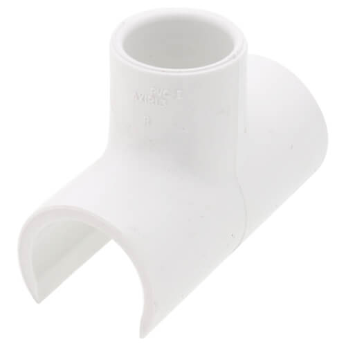 3/4" x 1/2" PVC Sch. 40 Snap-On Saddle (IPS O.D. x Soc)