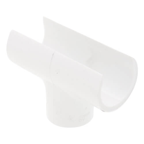 3/4" x 1/2" PVC Sch. 40 Snap-On Saddle (IPS O.D. x Soc)