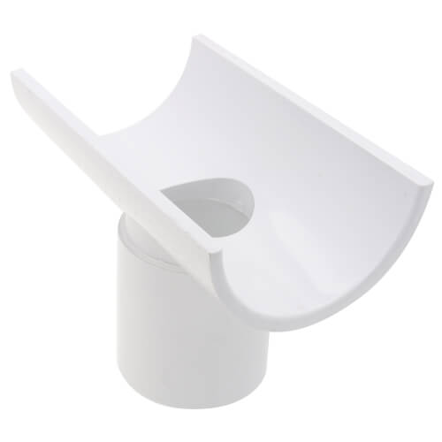 3" x 2" PVC Sch. 40 Saddle (IPS O.D. x Soc)