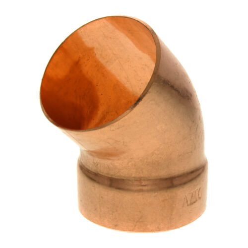 2" Copper DWV 45° Street Elbow
