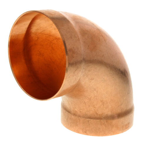 3" Wrot Copper DWV 90Â° Elbow