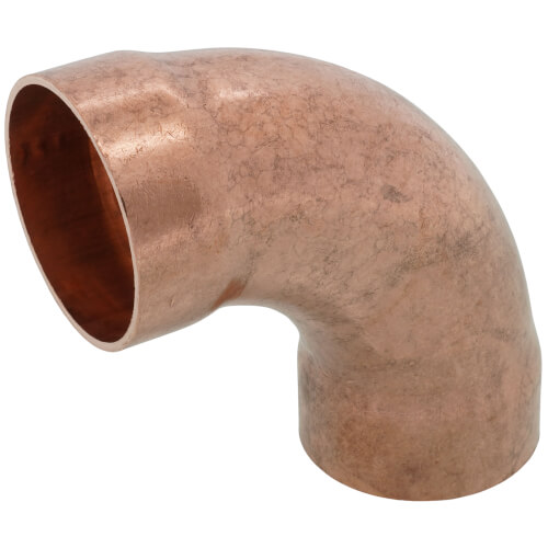 1-1/2" 90° Copper DWV Long Turn Elbow