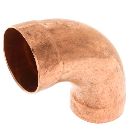 2" 90Â° Copper DWV Long Turn Elbow