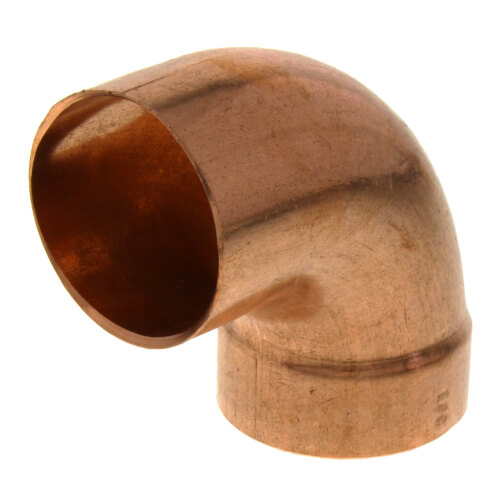 1-1/2" Copper DWV 90° Street Elbow