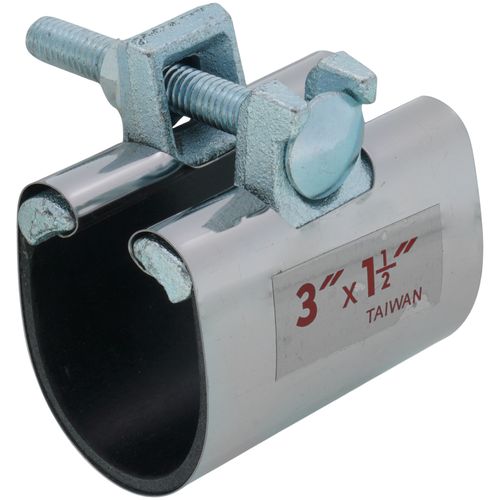 1-1/2" x 3" Stainless Steel Pipe Repair Clamp, 465073
