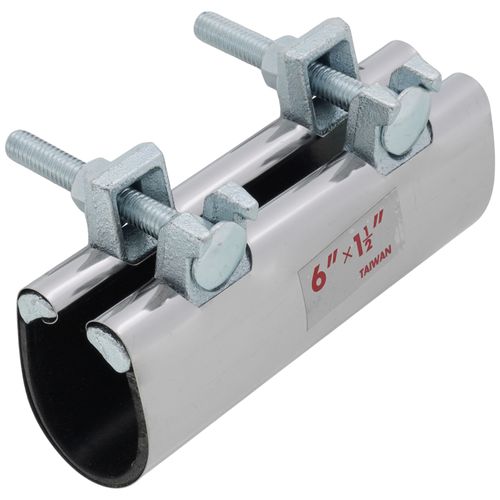 1-1/2" X 6" Stainless Steel Pipe Repair Clamp, 465076