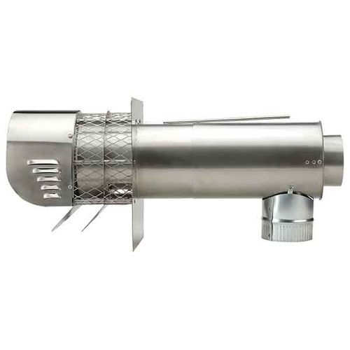 CV-5 Telescopic Combovent for Oil Fired Equipment (Stainless Steel)
